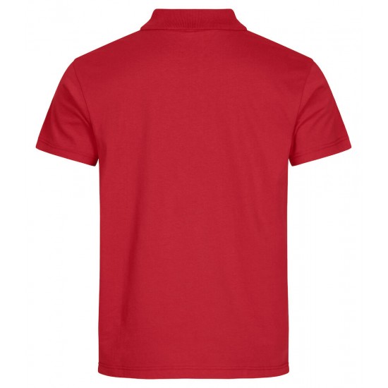 POLOSHIRT CLIQUE BASIC POLO 028230 35 ROOD Polo korte mouw