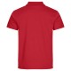 POLOSHIRT CLIQUE BASIC POLO 028230 35 ROOD Polo korte mouw