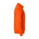 ZIPSWEATER CLIQUE 021033 170 CLASSIC HALF ZIP SIGNAAL ORANJE Bedrijfskleding bedrukken