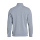 ZIPSWEATER CLIQUE 021033 95 CLASSIC HALF ZIP GRIJSMELEE Bedrijfskleding bedrukken