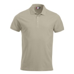 POLOSHIRT CLIQUE CLASSIC LINCOLN 028244 815 LICHT KHAKI