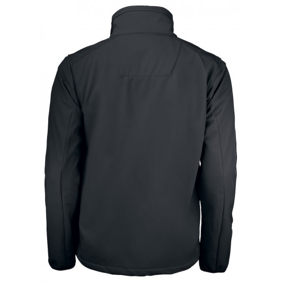 SOFTSHELL JOBMAN 1201 65120171 9900 ZWART Bedrijfskleding bedrukken