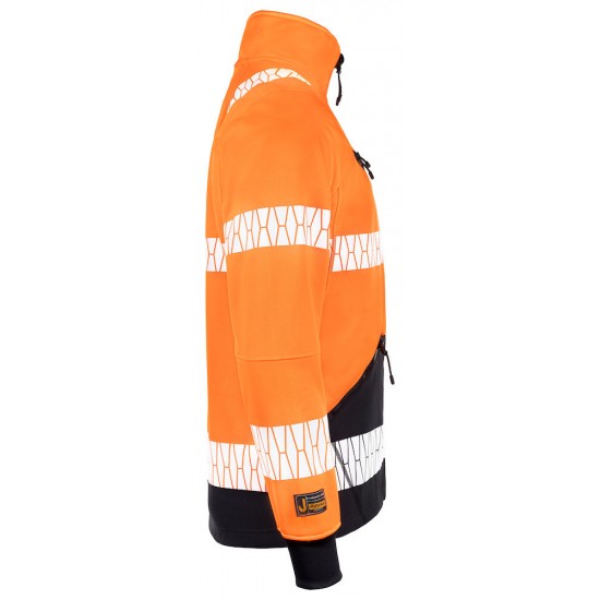 JACK JOBMAN 65119055 3199 FLUOR ORANJE HI VIS WINDBLOCKER JACKET Bedrijfskleding bedrukken