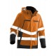 JACK JOBMAN 65138362 3199 FLUOR ORANJE HI VIS LINED JACKET Bedrijfskleding bedrukken