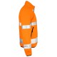 FLEECE VEST JOBMAN 65550275 3100 FLUOR ORANJE HI VIS FLEECE JACKET Bedrijfskleding bedrukken