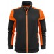 SWEATVEST PRINTER PRIME LADIES 2262062 9030 ZWART ORANJE Bedrijfskleding bedrukken